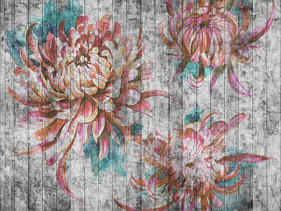 Фотообои IMAGINARIUM 9, FLOWERS, Factura Фотообои IMAGINARIUM 9, FLOWERS, Factura